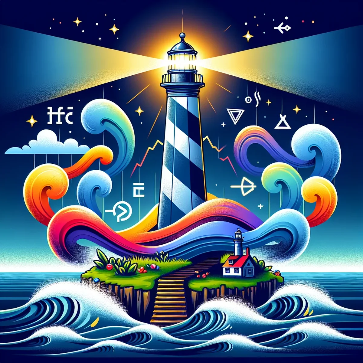 A creative team discussing brand guidelines around a digital table