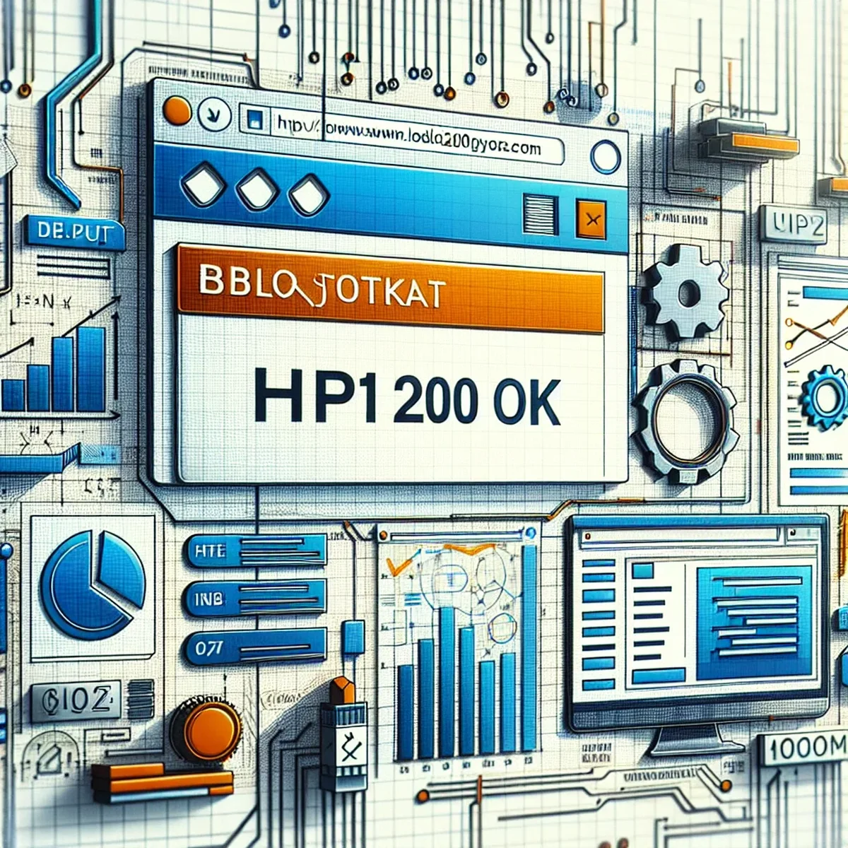 Digital marketing professionals analyzing HTTP status codes on computer screens for client website improvements