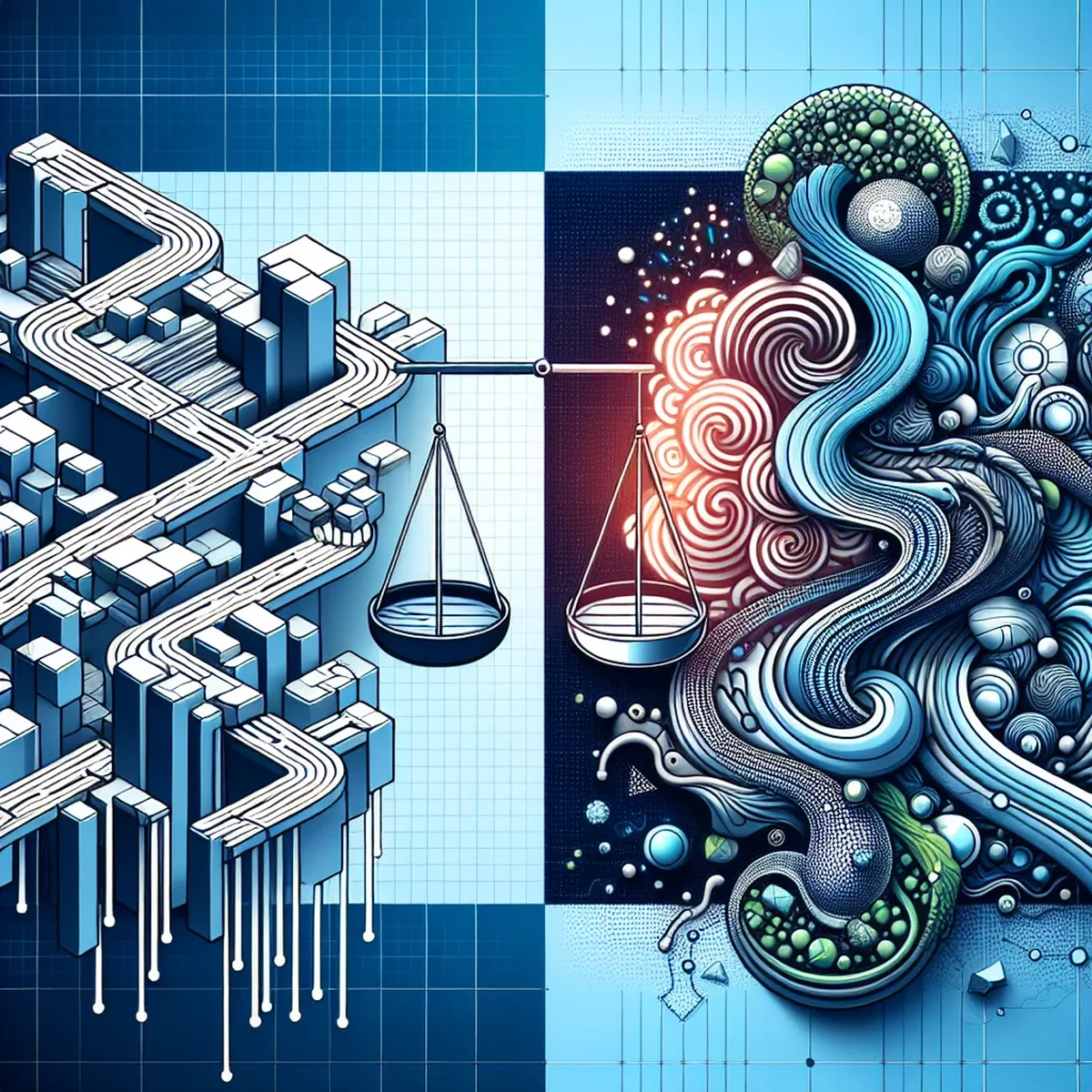 Diagram of network routing strategies