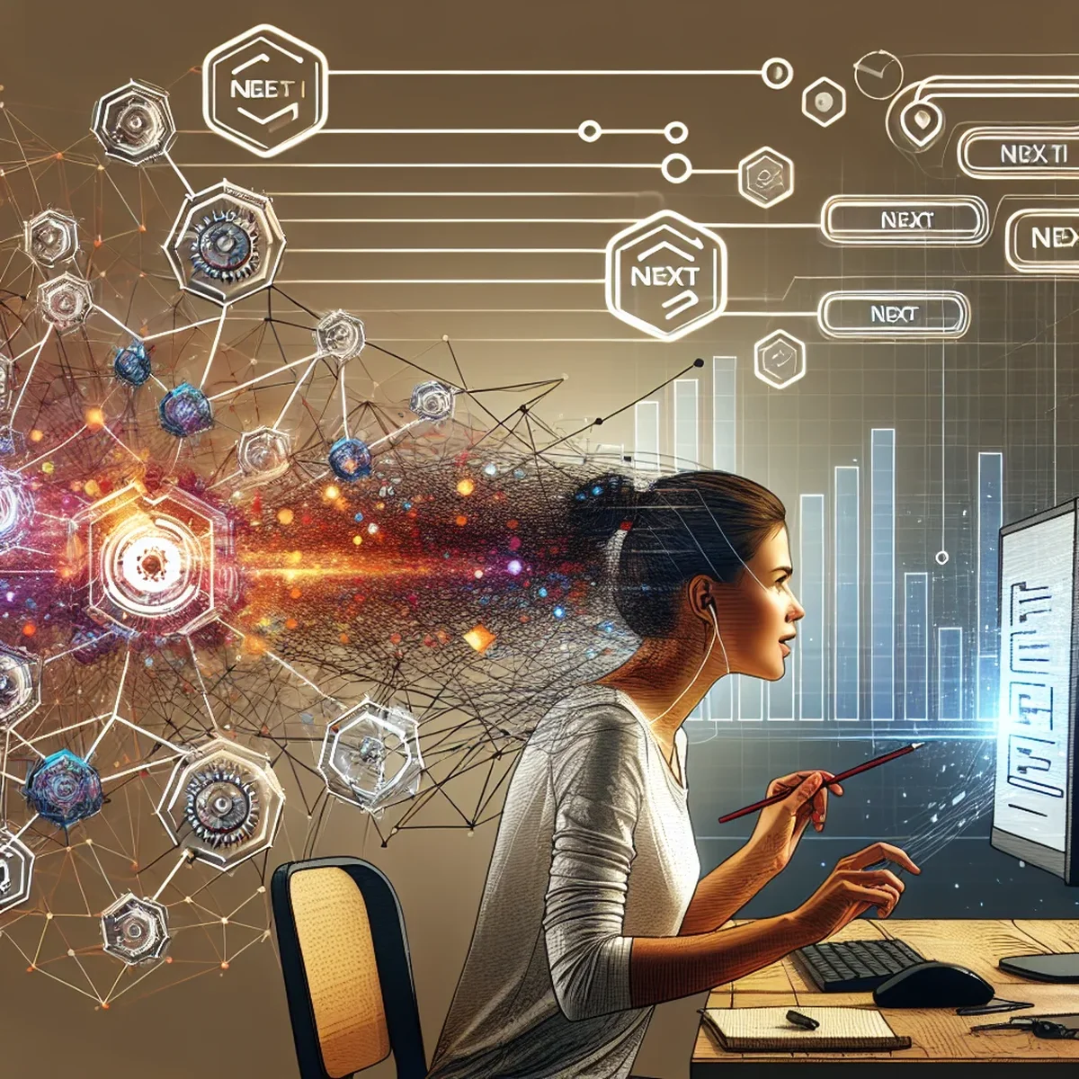 Diagram illustrating Incremental Static Regeneration process in Next.js
