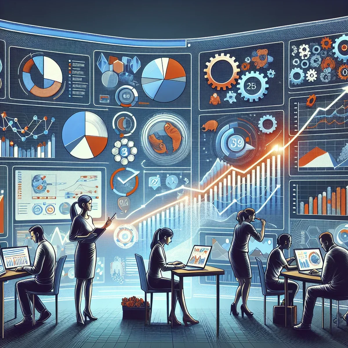 A detailed view of a UX metrics dashboard highlighting key performance indicators