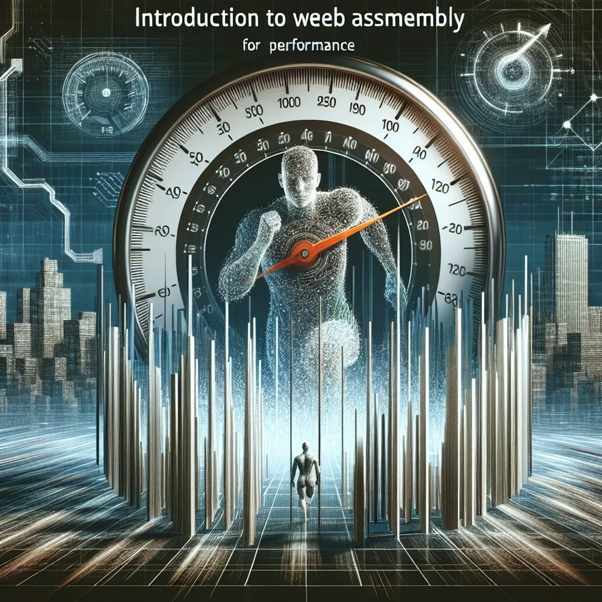 Graph showing performance improvement with WebAssembly